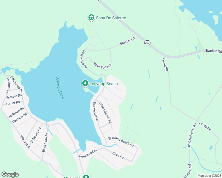 map of restaurants, bars, coffee shops, grocery stores, and more near 17 Beech Road in Lebanon