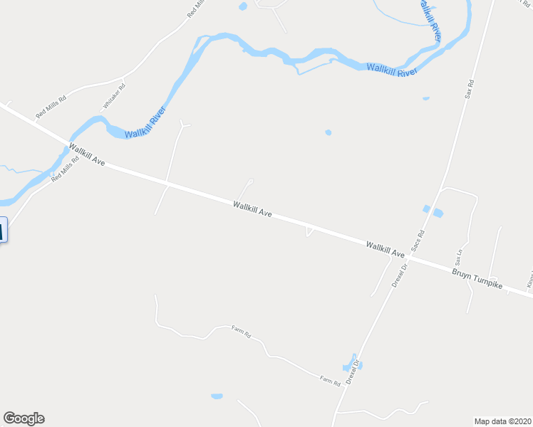 map of restaurants, bars, coffee shops, grocery stores, and more near Wallkill Avenue in Wallkill