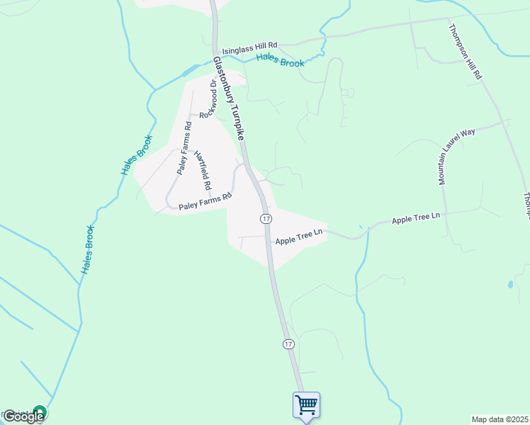 map of restaurants, bars, coffee shops, grocery stores, and more near 801 Glastonbury Turnpike in Portland