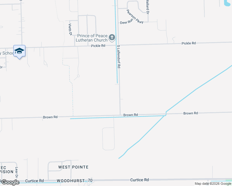 map of restaurants, bars, coffee shops, grocery stores, and more near 1460 South Lallendorf Road in Oregon