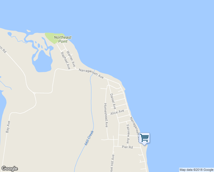 map of restaurants, bars, coffee shops, grocery stores, and more near 82 Ross Street in Jamestown