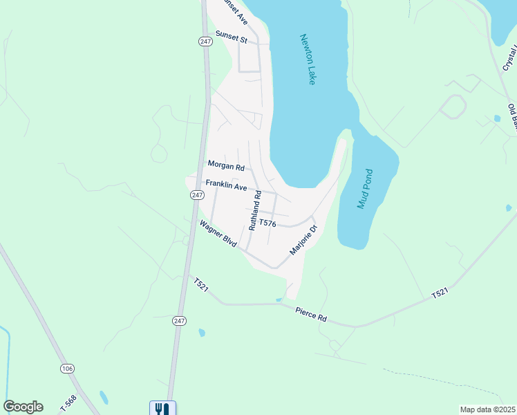 map of restaurants, bars, coffee shops, grocery stores, and more near 139 Washington Street in Lackawanna County