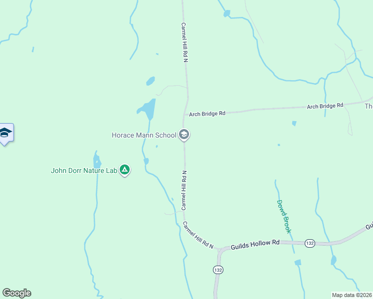 map of restaurants, bars, coffee shops, grocery stores, and more near 114 Carmel Hill Road North in Bethlehem