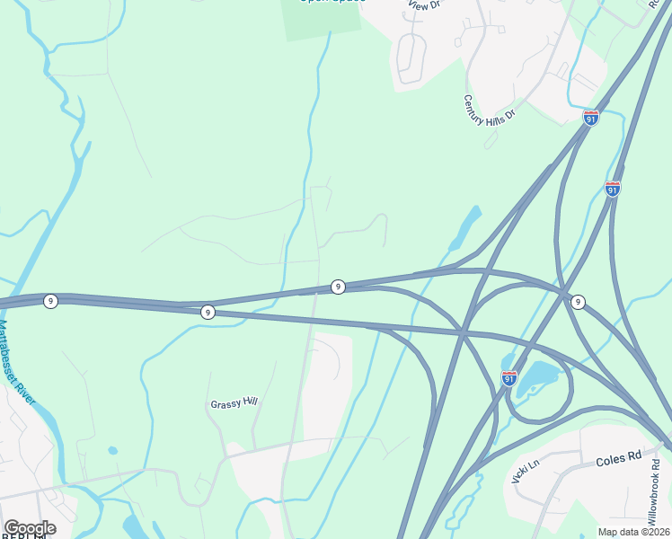 map of restaurants, bars, coffee shops, grocery stores, and more near 134R North Road in Cromwell