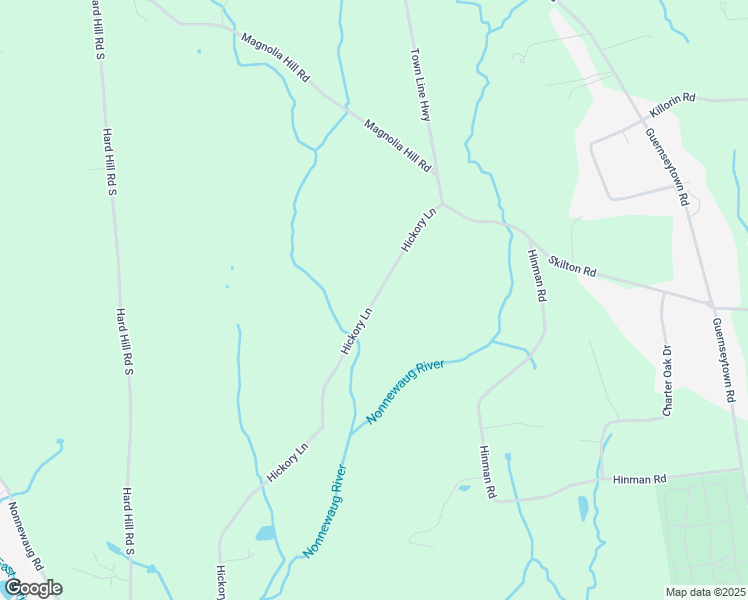 map of restaurants, bars, coffee shops, grocery stores, and more near 46 Hickory Lane in Bethlehem