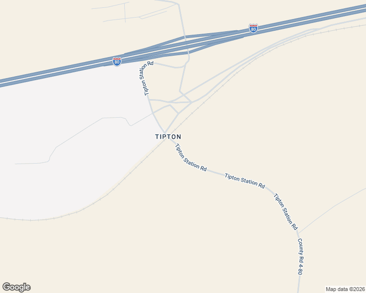 map of restaurants, bars, coffee shops, grocery stores, and more near 56 Tipton Station Road in Sweetwater County