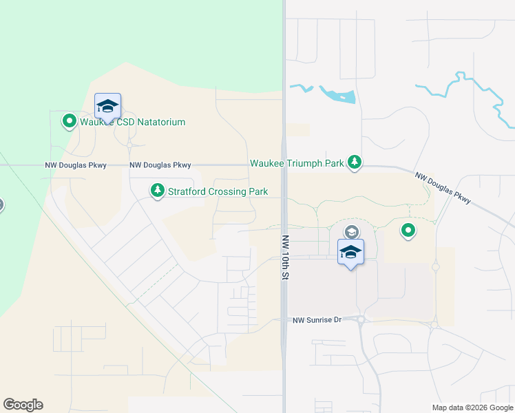 map of restaurants, bars, coffee shops, grocery stores, and more near 28227 U Avenue in Waukee
