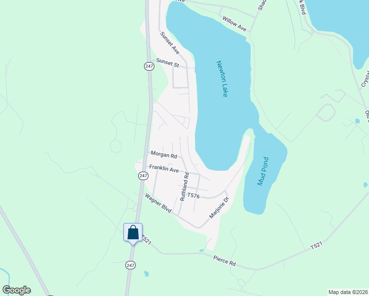 map of restaurants, bars, coffee shops, grocery stores, and more near 130 Lake Avenue in Lackawanna County