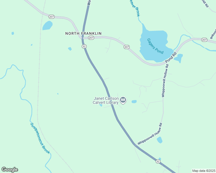 map of restaurants, bars, coffee shops, grocery stores, and more near 683 Connecticut 32 in Franklin