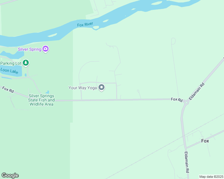 map of restaurants, bars, coffee shops, grocery stores, and more near 6185 Red Gate Lane in Yorkville