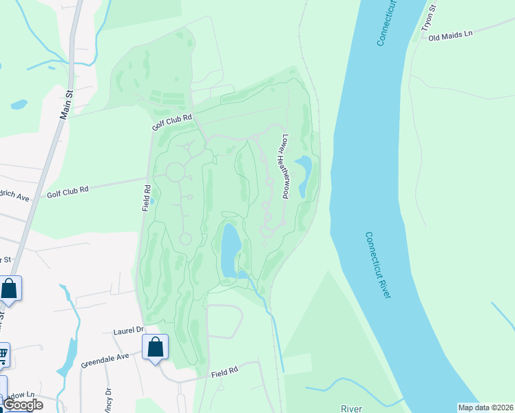 map of restaurants, bars, coffee shops, grocery stores, and more near 3 Dalraida in Cromwell