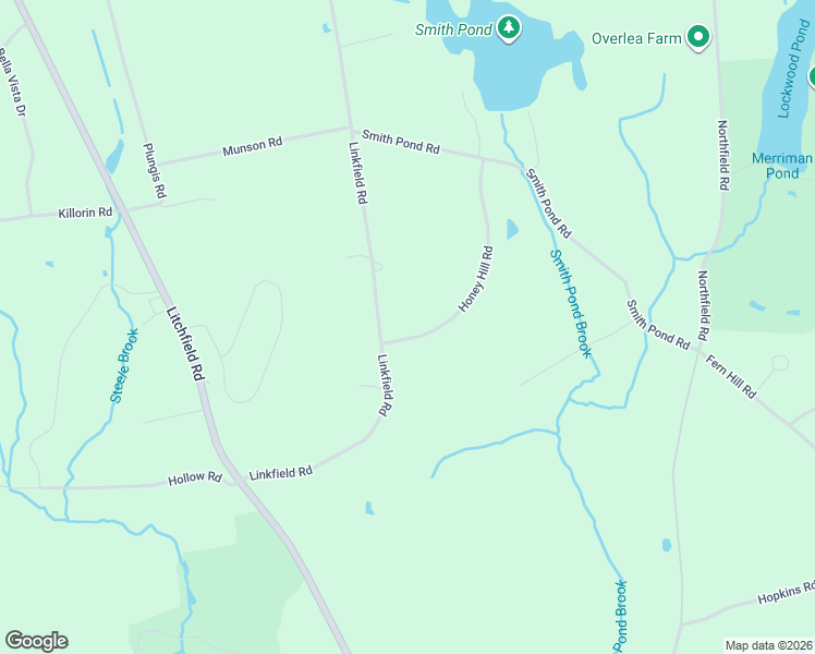 map of restaurants, bars, coffee shops, grocery stores, and more near 25 Honey Hill Road in Watertown