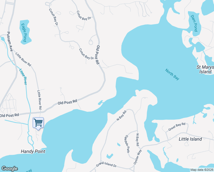 map of restaurants, bars, coffee shops, grocery stores, and more near 821 Old Post Road in Barnstable