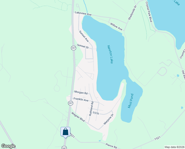 map of restaurants, bars, coffee shops, grocery stores, and more near 125 Bates Patch Road in Lackawanna County