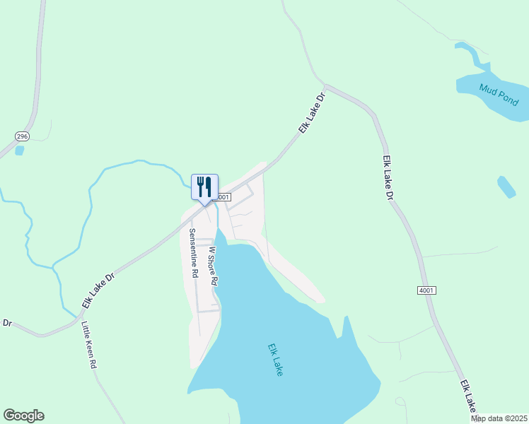 map of restaurants, bars, coffee shops, grocery stores, and more near Giles Road in Waymart