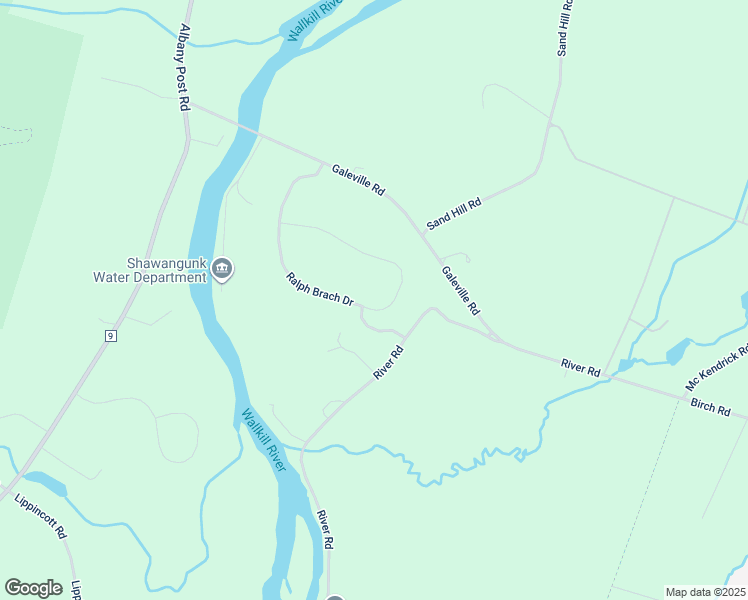 map of restaurants, bars, coffee shops, grocery stores, and more near 105 Mulford Dr in Wallkill