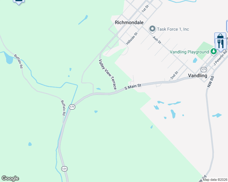 map of restaurants, bars, coffee shops, grocery stores, and more near in 