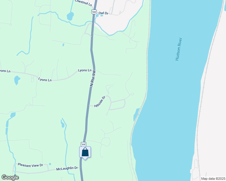 map of restaurants, bars, coffee shops, grocery stores, and more near 88 Hillside Drive in Marlboro