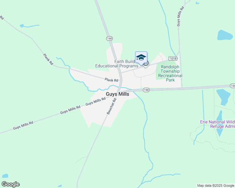 map of restaurants, bars, coffee shops, grocery stores, and more near in Guys Mills