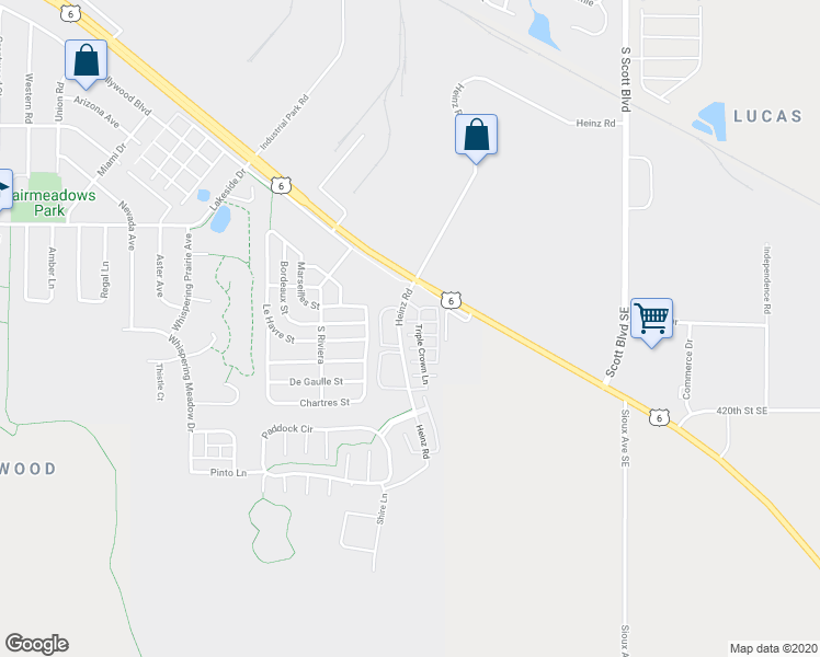 map of restaurants, bars, coffee shops, grocery stores, and more near in Iowa City