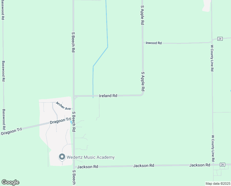 map of restaurants, bars, coffee shops, grocery stores, and more near 10693 Ireland Road in Osceola