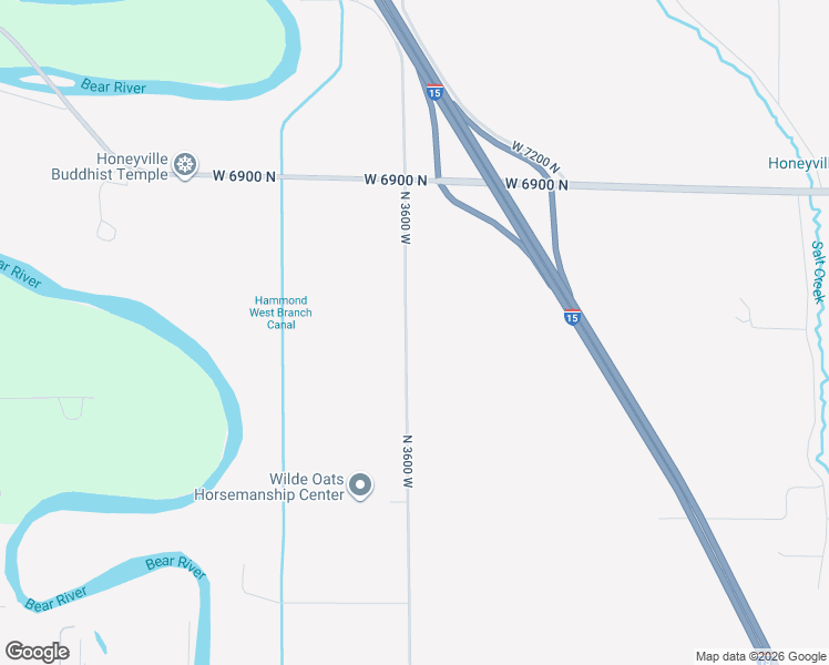 map of restaurants, bars, coffee shops, grocery stores, and more near 6680 North 3600 West in Brigham City