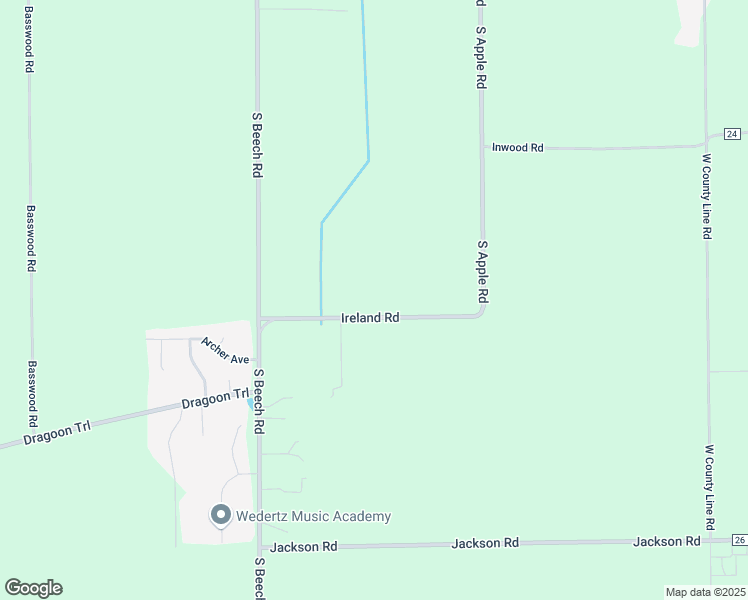 map of restaurants, bars, coffee shops, grocery stores, and more near 10693 Ireland Road in Osceola
