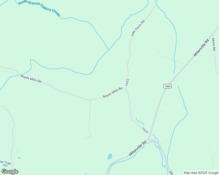 map of restaurants, bars, coffee shops, grocery stores, and more near 108 Boyds Mills Road in Beach Lake