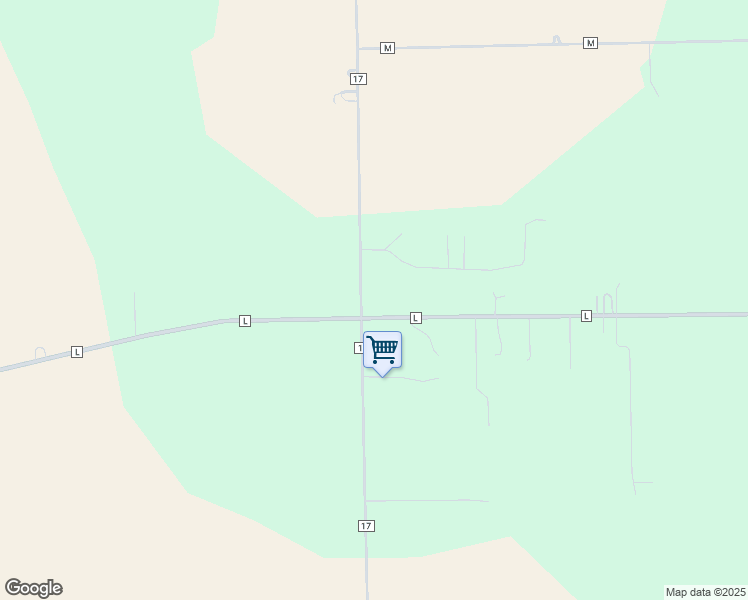 map of restaurants, bars, coffee shops, grocery stores, and more near 11450 County Road 17 in Wauseon