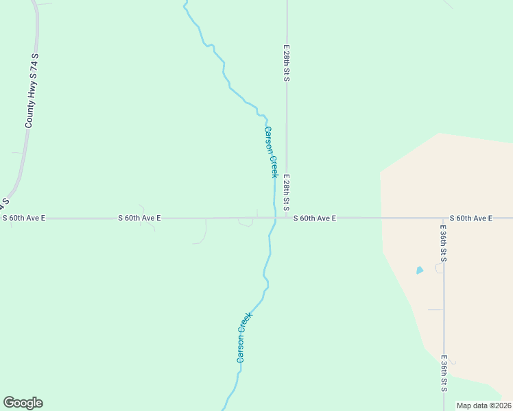 map of restaurants, bars, coffee shops, grocery stores, and more near 2646 South 60th Avenue East in Newton