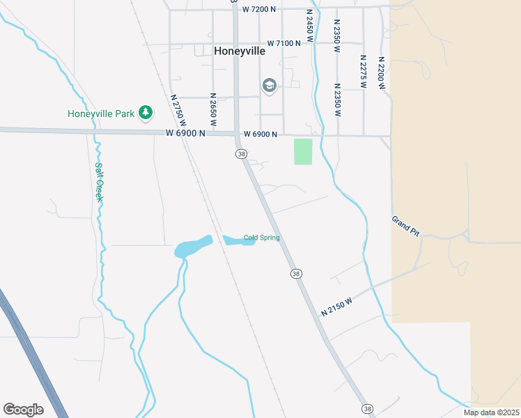 map of restaurants, bars, coffee shops, grocery stores, and more near 6695 North Highway 38 in Brigham City