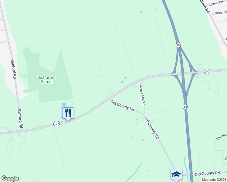 map of restaurants, bars, coffee shops, grocery stores, and more near 663 American Legion Highway in Westport