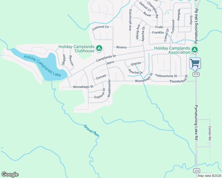 map of restaurants, bars, coffee shops, grocery stores, and more near 839 Winnebago Street in Andover