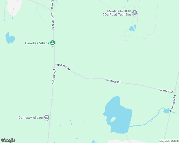 map of restaurants, bars, coffee shops, grocery stores, and more near 57 Haddock Road in Monticello