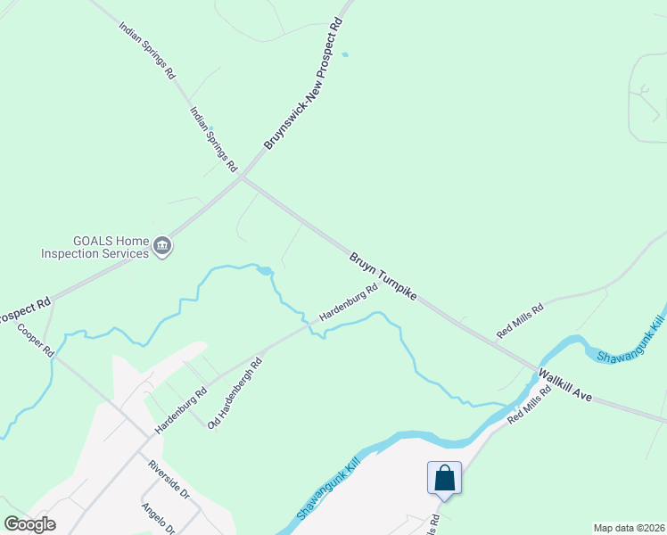 map of restaurants, bars, coffee shops, grocery stores, and more near 1149 Bruyn Turnpike in Pine Bush