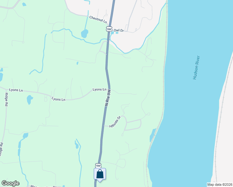 map of restaurants, bars, coffee shops, grocery stores, and more near 18 Rivercrest Ln in Marlboro