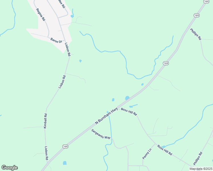 map of restaurants, bars, coffee shops, grocery stores, and more near 291 North Burnham Highway in Lisbon