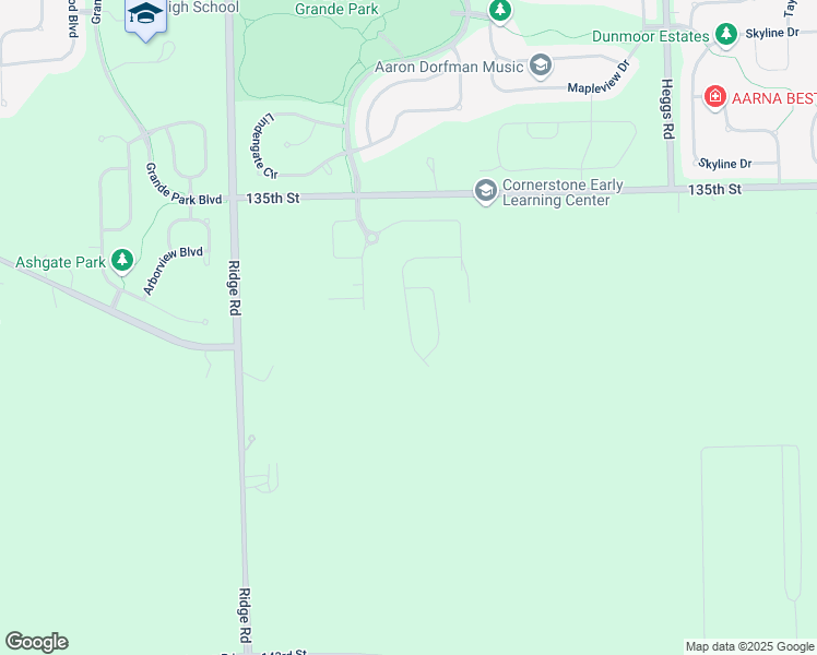 map of restaurants, bars, coffee shops, grocery stores, and more near 13703 Palmetto Drive in Plainfield