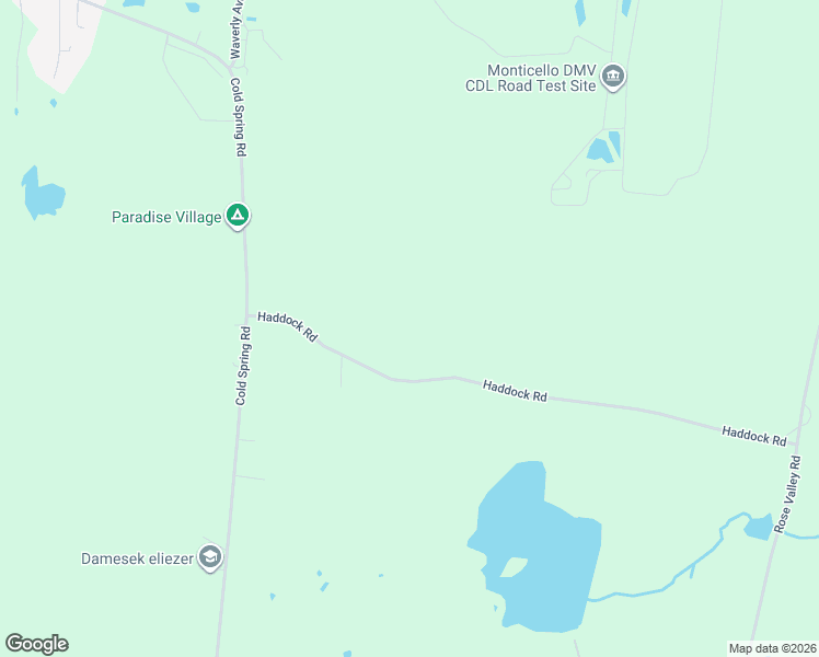 map of restaurants, bars, coffee shops, grocery stores, and more near 57 Haddock Road in Sullivan County