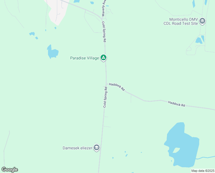 map of restaurants, bars, coffee shops, grocery stores, and more near 279 Cold Spring Road in Monticello