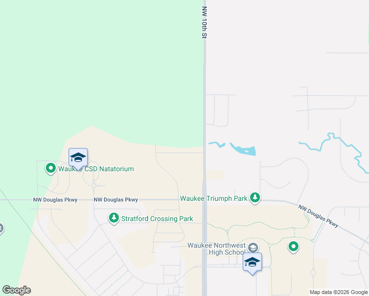 map of restaurants, bars, coffee shops, grocery stores, and more near 27871 U Avenue in Waukee