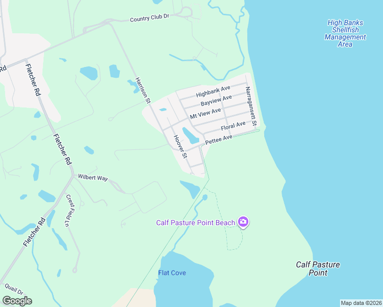 map of restaurants, bars, coffee shops, grocery stores, and more near 75 Hoover Street in North Kingstown