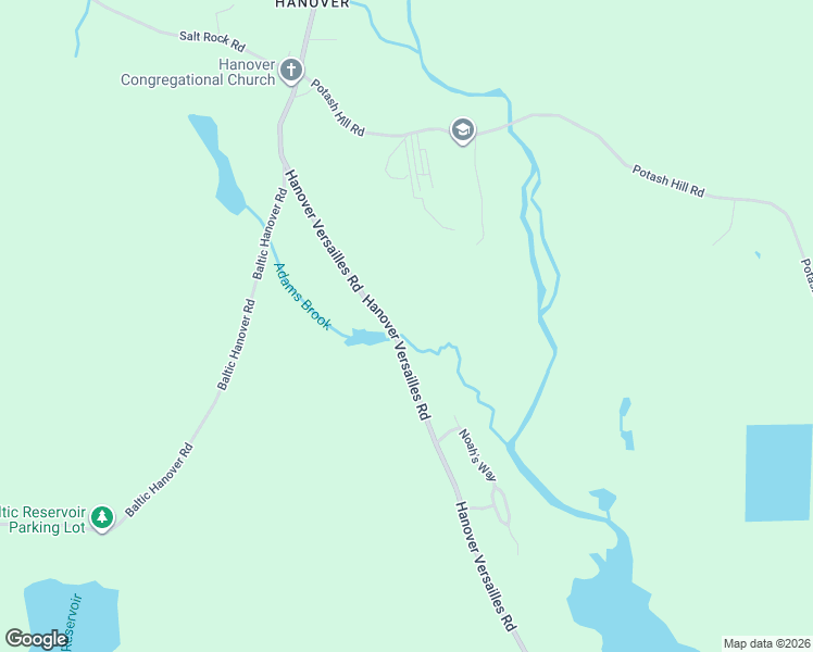 map of restaurants, bars, coffee shops, grocery stores, and more near 129 Hanover Versailles Road in Sprague