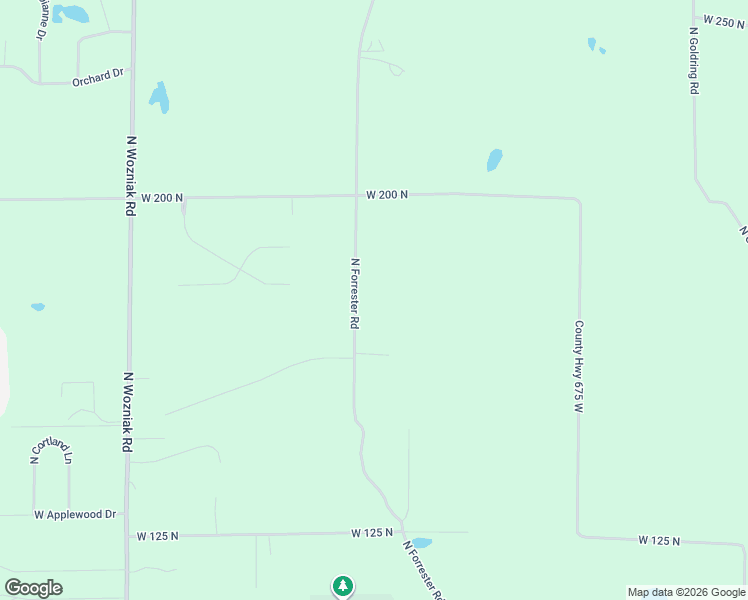 map of restaurants, bars, coffee shops, grocery stores, and more near 1731 North Forrester Road in Michigan City