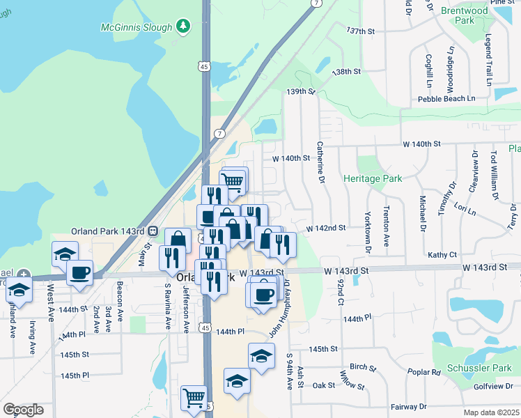 14146 John Humphrey Drive, Orland Park IL Walk Score