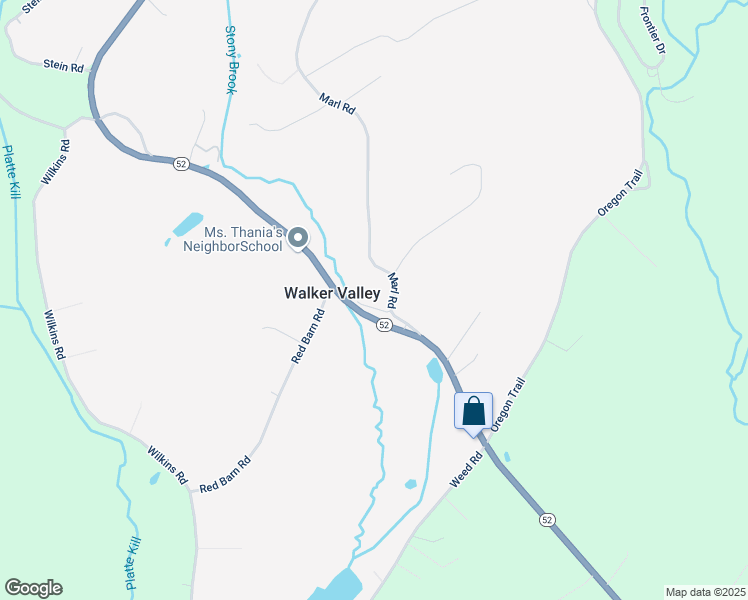 map of restaurants, bars, coffee shops, grocery stores, and more near 22 Voshage Road in Pine Bush