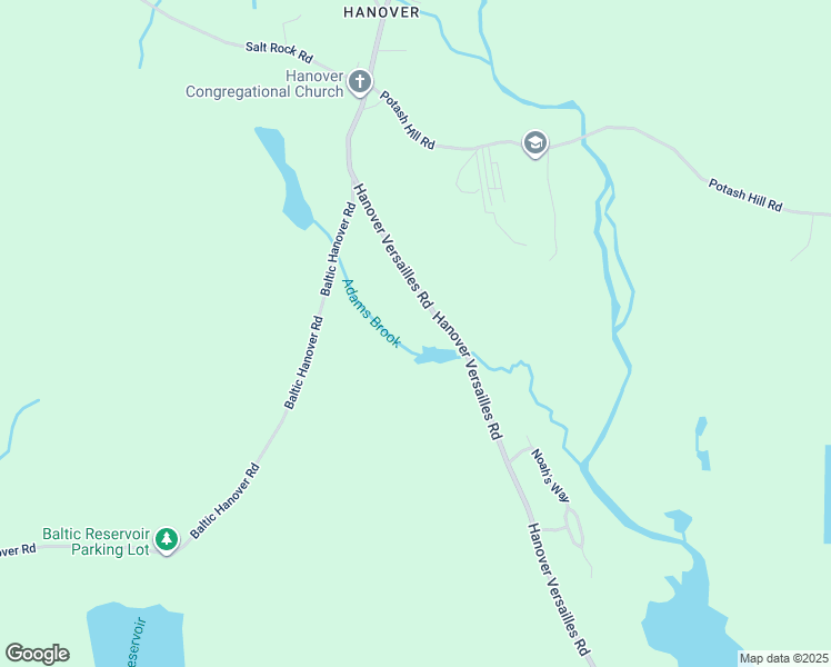 map of restaurants, bars, coffee shops, grocery stores, and more near 150 Hanover Versailles Road in Sprague
