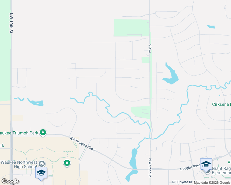 map of restaurants, bars, coffee shops, grocery stores, and more near 665 Little Walnut Creek Drive in Waukee