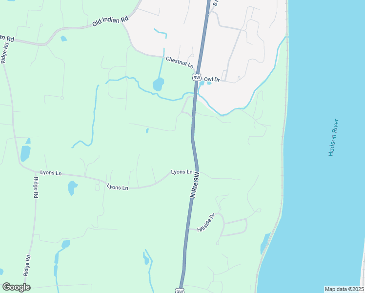 map of restaurants, bars, coffee shops, grocery stores, and more near 1615 Route 9w in Milton