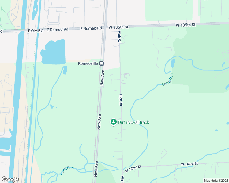 map of restaurants, bars, coffee shops, grocery stores, and more near 13858 High Road in Lockport